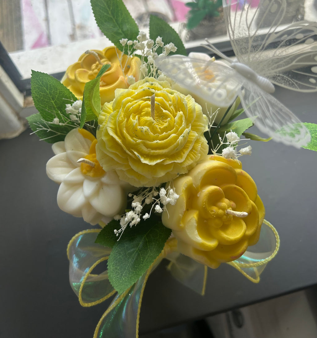 Candle flower box